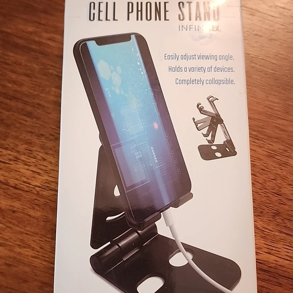 InfiniTek Black Cell Phone Stand